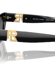 Ralph Lauren Kiera Black Sunglasses - Image 4 of 5