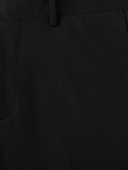 Reiss Black Eastbury Slim Fit Cotton Blend Chinos - Image 7 of 8