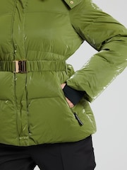 South Beach Green Shiny Ski Padded Jacket - Image 6 of 6