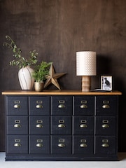 Rockett St George Black Large Apothecary Style Large Sideboard - Image 2 of 6