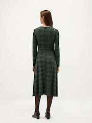 Hobbs Black Dakota Jersey Dress - Image 2 of 5