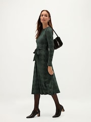 Hobbs Black Dakota Jersey Dress - Image 4 of 5