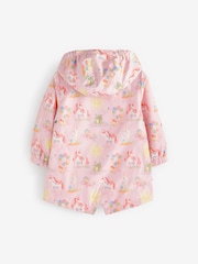 Pink Unicorn Shower Resistant Printed Cagoule (3mths-7yrs) - Image 5 of 7