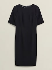 Hobbs Black Rae Sleeved Dress - Image 6 of 6