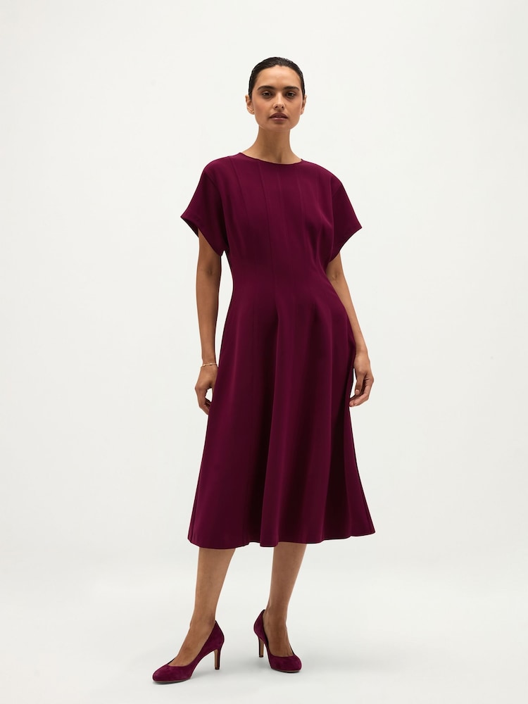 Hobbs Purple Melina Dress - Image 1 of 6 Hobbs Purple Melina Dress - Image 1 of 6