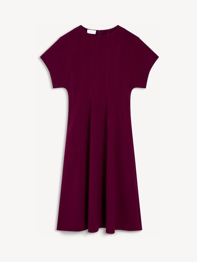 Hobbs Purple Melina Dress - Image 6 of 6 Hobbs Purple Melina Dress - Image 6 of 6