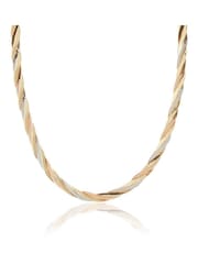 Beaverbrooks 9ct Multi Coloured Gold Necklace - Image 1 of 3