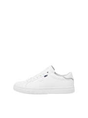 JACK & JONES White Leather Smart Trainers - Image 2 of 6