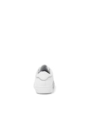 JACK & JONES White Leather Smart Trainers - Image 4 of 6