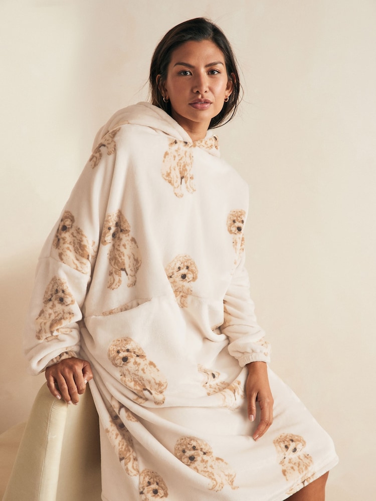 Cockapoo Hooded Blanket Cockapoo Hooded Blanket