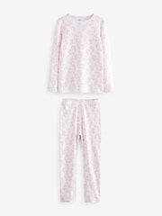 Pink Unicorn Print Kind to Skin Pyjamas 2 Pack (9mths-12yrs) - Image 2 of 5