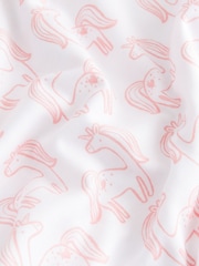 Pink Unicorn Print Kind to Skin Pyjamas 2 Pack (9mths-12yrs) - Image 5 of 5