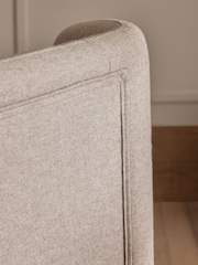 Wool Blend Stone N. Premium Chandler Upholstered Bed Frame - Image 8 of 10