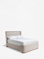 Wool Blend Stone N. Premium Chandler Upholstered Bed Frame - Image 9 of 10