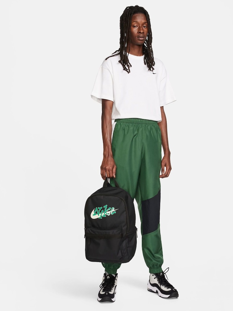 Nike Black Heritage Backpack - Image 2 of 10