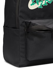 Nike Black Heritage Backpack - Image 9 of 10