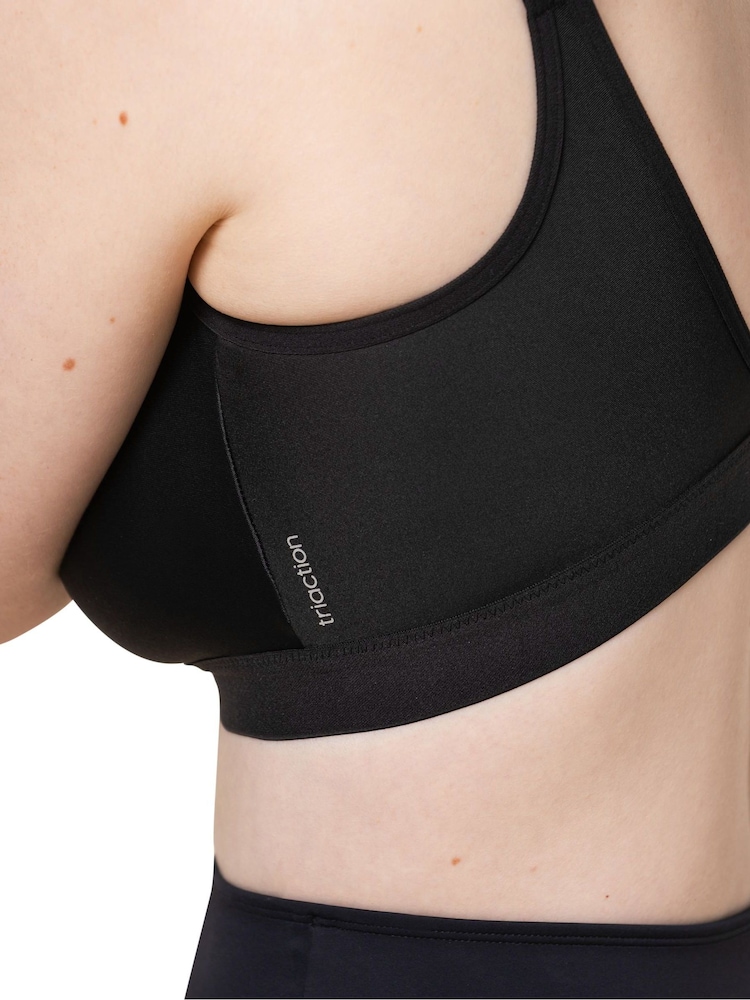 Acheter Triumph Soutien-gorge de sport noir sans armatures - Main Image