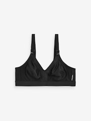 Triumph Triaction Wellness Non-wired Black Sports Bra - Image 4 of 4