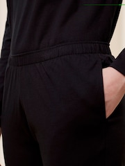 Schwarz - Triumph Langarm-Pyjama aus 100 % Baumwolle - Bild 3 von 6