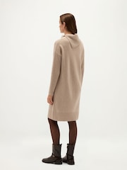 Hobbs Brown Irene Knitted Dress - Image 2 of 6