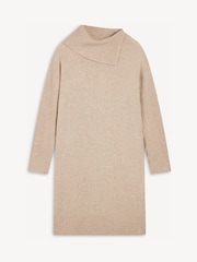 Hobbs Brown Irene Knitted Dress - Image 6 of 6