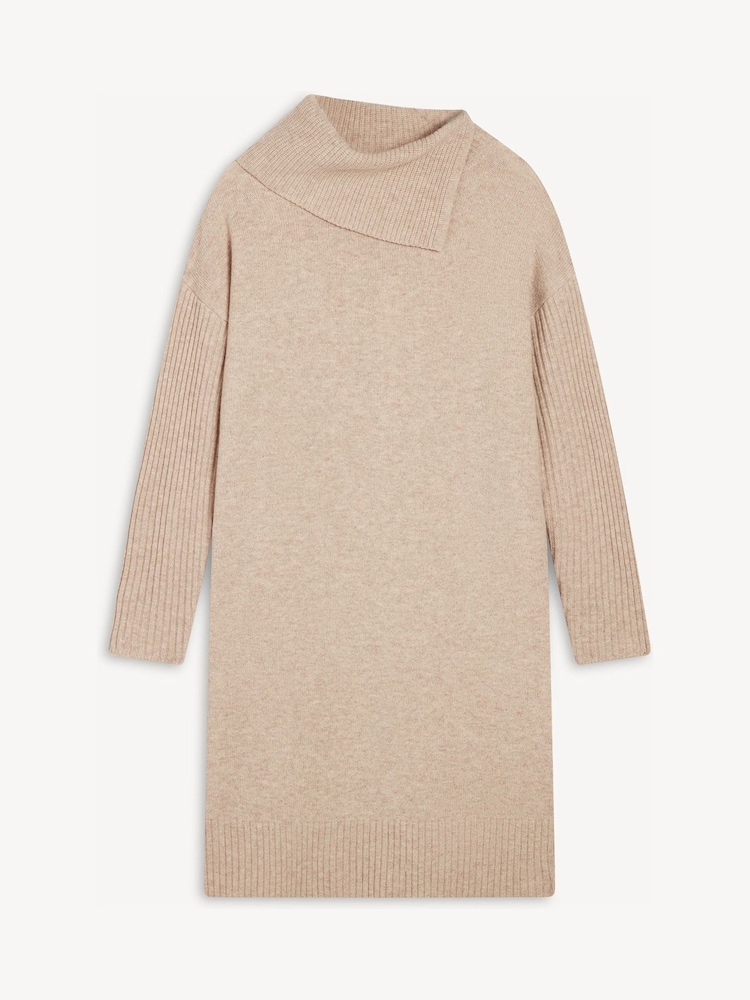 Hobbs Brown Irene Knitted Dress - Image 6 of 6 Hobbs Brown Irene Knitted Dress - Image 6 of 6