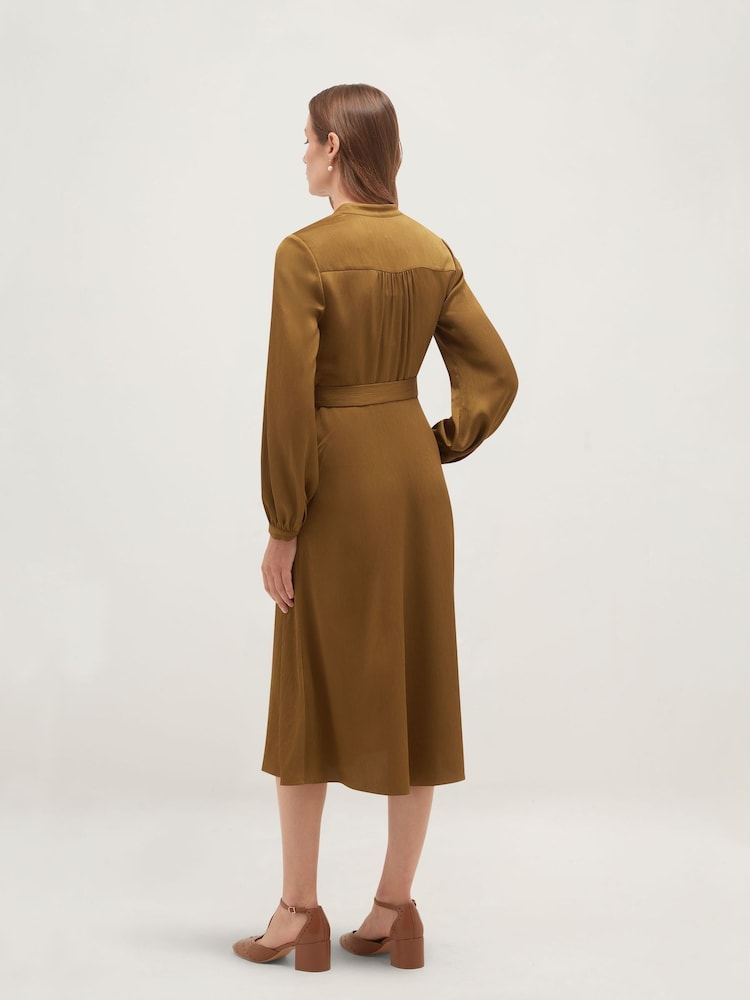 Hobbs Green Katia Dress - Image 2 of 6 Hobbs Green Katia Dress - Image 2 of 6