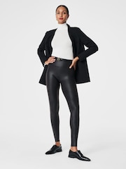 SPANXshape™ Faux Leather Leggings - Image 1 of 5