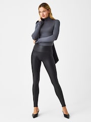 SPANXshape™ Faux Leather Leggings - Image 3 of 5
