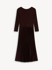 Marrón - Vestido de punto Lucinda de Hobbs - Imagen 5 de 5