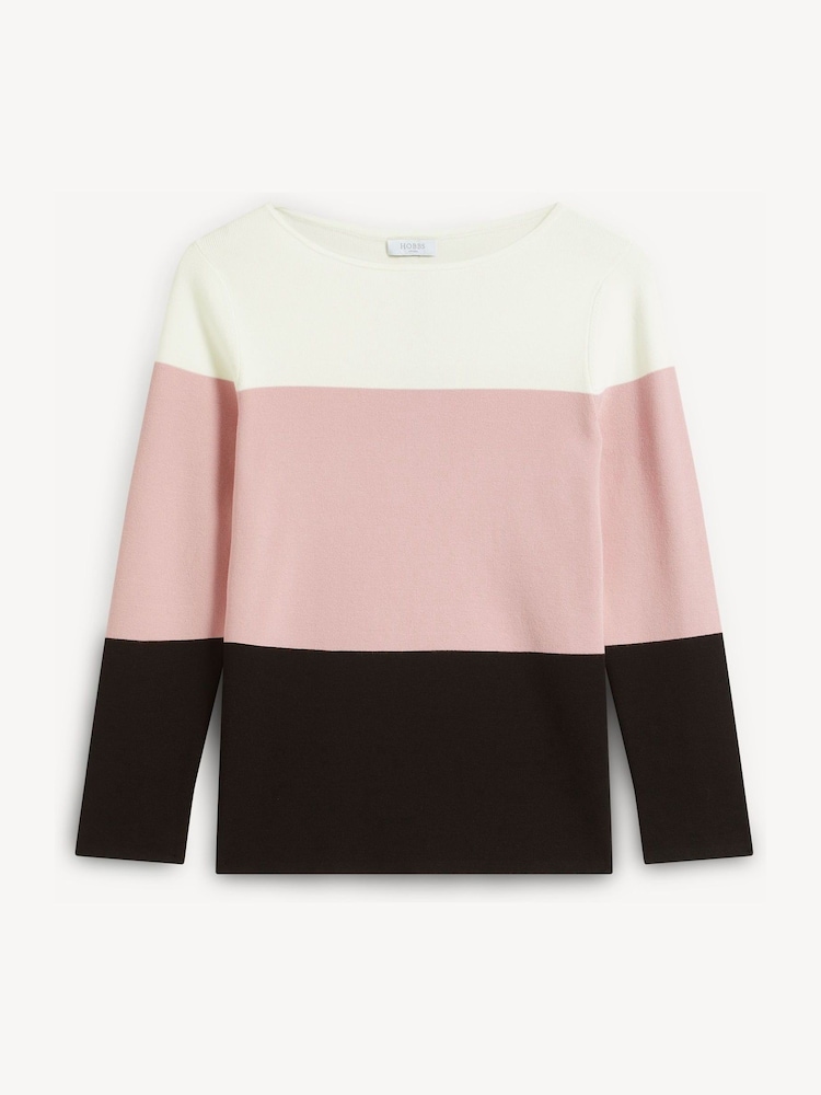 Hobbs Pink Alice Jumper - Image 5 of 5 Hobbs Pink Alice Jumper - Image 5 of 5