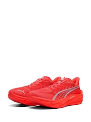 Puma Red Deviate NITRO 4 Trainers - Image 1 of 7