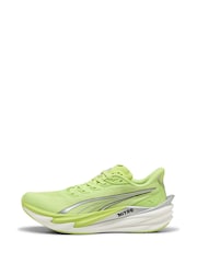 Puma Lime Green Deviate NITRO 4 Wns Trainers - Image 3 of 5