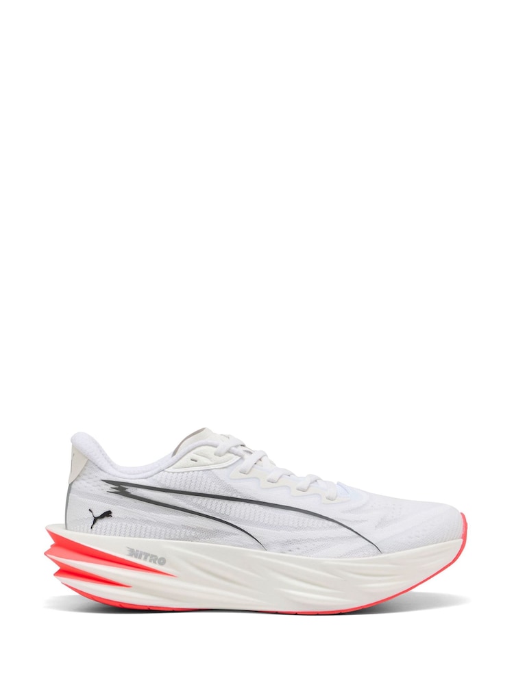 Puma White Deviate Pure NITRO Wns Trainers - Image 2 of 8 Puma White Deviate Pure NITRO Wns Trainers - Image 2 of 8