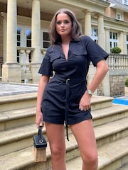 Girl In Mind Clementine Kurzer Utility-Overall - Bild 1 von 4