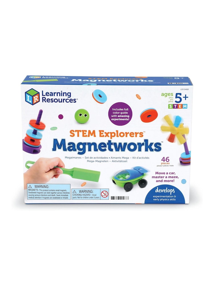 Learning Resources STEM Explorers - Mega Magnets Toy - Image 1 of 5 Learning Resources STEM Explorers - Mega Magnets Toy - Image 1 of 5