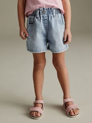 Malo spran denim - Kratke hlače MOM (3 mesecev-7 let) - Slika 3 iz 7