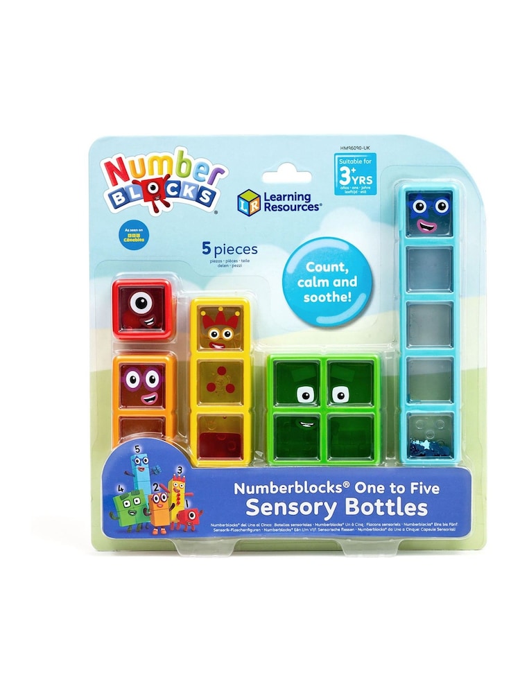 Learning Resources Numberblocks 1-5 Sensory Tubes - Image 1 of 4 Learning Resources Numberblocks 1-5 Sensory Tubes - Image 1 of 4