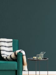 Emerald Green Boutique Marquise Plain 10M Wallpaper - Image 1 of 3