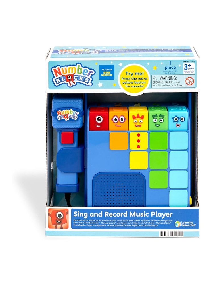 Learning Resources Numberblocks Sing & Record Music Player - Image 2 of 4 Learning Resources Numberblocks Sing & Record Music Player - Image 2 of 4