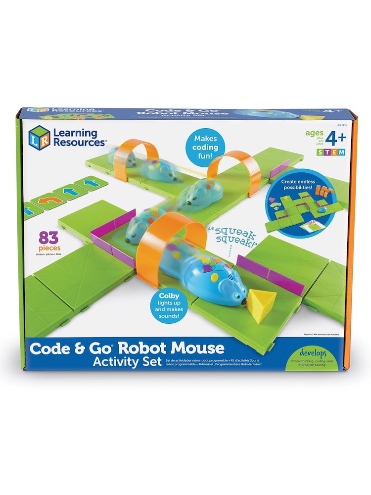 Learning Resources Κώδικας & Go Σετ δραστηριότητας ποντικιού - Επαναφορτιζόμενη - Εικόνα 1 του 5