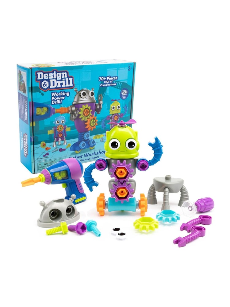 Learning Resources Design & Drill Robot Workshop - Image 1 of 9 Learning Resources Design & Drill Robot Workshop - Image 1 of 9