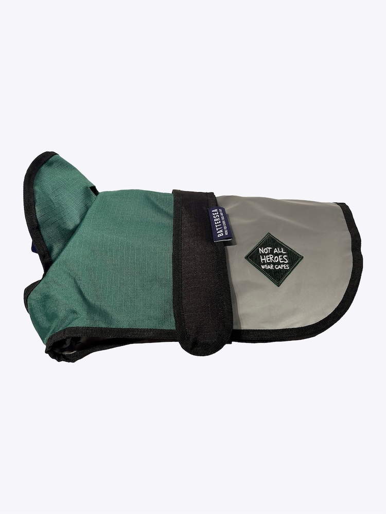 Battersea Green 2-in-1 XSmall Dog Coat - Image 2 of 6