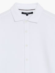 Белый - Фактурная рубашка с короткими рукавами из хлопка Blend French Connection - Изображение 5 6