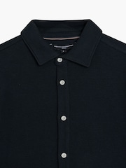 Черный - Фактурная рубашка с короткими рукавами из хлопка Blend French Connection - Изображение 6 6