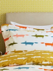Scion Cream Little Mr Fox Birthday 100% Cotton Duvet Cover and Pillowcase Set - Image 5 of 5