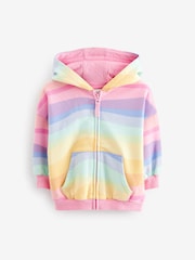 Rainbow Zip Through Hoodie (3mths-7yrs) - Image 4 of 7