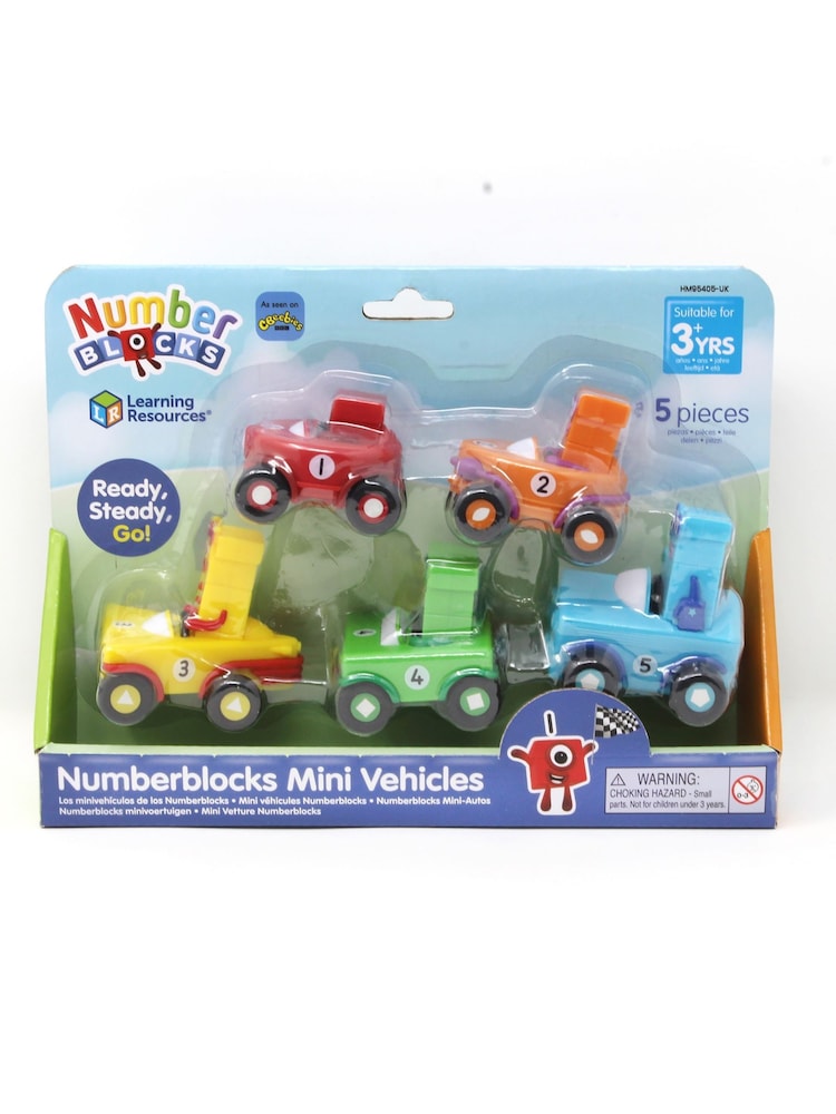 Learning Resources Numberblocks Mini Vehicles Set - Image 1 of 6 Learning Resources Numberblocks Mini Vehicles Set - Image 1 of 6