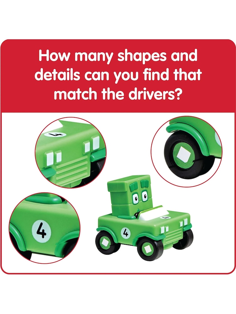 Learning Resources Numberblocks Mini Vehicles Set - Image 6 of 6 Learning Resources Numberblocks Mini Vehicles Set - Image 6 of 6