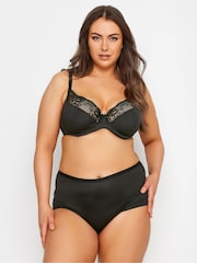 Yours Curve Black Non Padded Under Wired Bra 2 Pack - Image 2 of 8